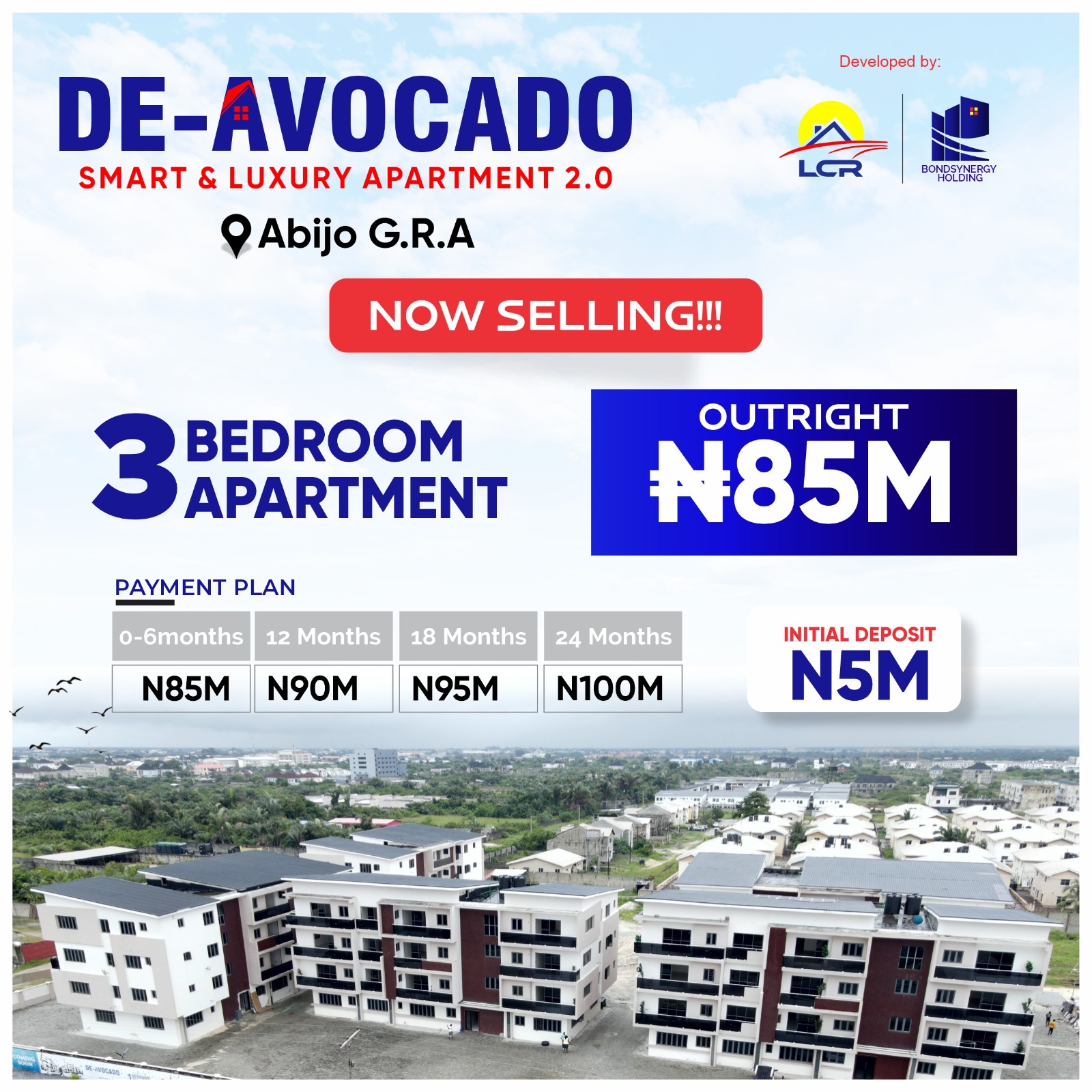 DE-AVOCADO LUXURY & SMART ESTATE @ ABIJO GRA, IBEJU-LEKKI, LAGOS STATE